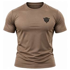 T-shirt de pickleball pour hommes en gros, séchage rapide, athlétique, avec logo personnalisé, couleur et marque privée pour la gym et les vêtements de sport d'équipe - Product Image 1
