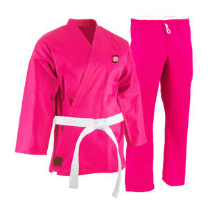 Uniforme de Karate Cómodo de Última Moda, Poliéster/Algodón Duradero, Transpirable, Ligero, Antiencogimiento, Kimono Unisex Personalizable - Product Image 1