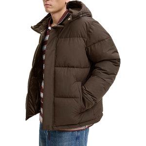 Men’s Thermoball Eco Insulated Quilted Hooded Super Hoodie Puffy Classic Parka Windbreaker Warm Puffer <b>Jacket</b> Durable - Product Image 4