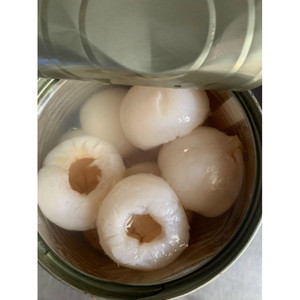 Litchis entiers pelés en conserve, spécialité du Vietnam, en boîtes de 15 oz et 20 oz - Product Image 1