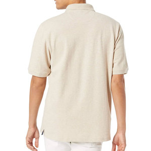 Polo de Golf Casual Elegante de Alta Calidad, Diseño Personalizado, Manga Larga o Corta, Corte Holgado, Elástico, Algodón Fresco con Estampado - Product Image 3