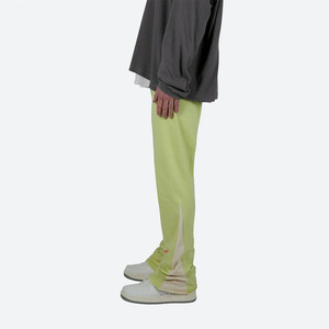 กางเกงแฟชั่นผู้ชายทรงขาบาน สไตล์ฮิปฮอป แต่งโลโก้ได้ ผ้าฟลีซเนื้อนุ่ม เอวยางยืด ใส่สบาย เหมาะสำหรับใส่ลำลอง กางเกงขาบานผู้ชายที่ดีที่สุด - Product Image 6