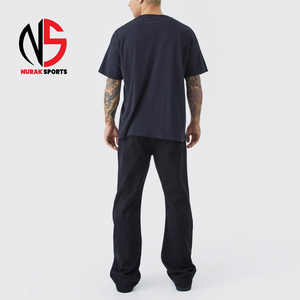 เสื้อยืดโอเวอร์ไซส์ผู้ชายผ้าโพลีเอสเตอร์สั่งทำยอดนิยม / เสื้อยืดโอเวอร์ไซส์ผู้ชายใส่สบาย รุ่น 2026 - Product Image 4