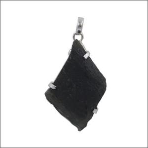 Pendentif en argent 925 avec pierre précieuse Moldavite, collection de breloques en cristal, 925artpalace - Product Image 3