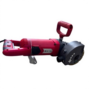 Rainureuse murale professionnelle à 5 lames ZIE-135, 3000W, électrique, 220V, 7500 tr/min, profondeur de coupe 37,5mm, pour bricolage et béton brossé - Product Image 1