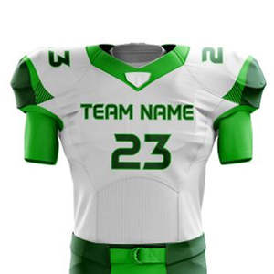 Ensemble d'uniformes de football américain de haute qualité, logo personnalisé imprimé, service OEM, nouveau design, tenue unie - Product Image 4