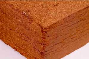 Bloque de Fibra de Coco Natural para Construcción, Ladrillo Rectangular Rojo Anaranjado, Sólido, Ligero, Biodegradable y Ecológico para Jardín - Product Image 2