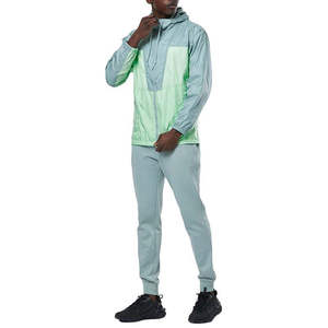 Ensemble de survêtement coupe-vent personnalisé OEM pour homme, veste streetwear en nylon, sweat à capuche réfléchissant 3M, ensemble de veste matelassée d'hiver - Product Image 6