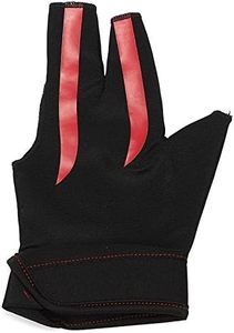 Guante de billar/snooker de tres dedos, material PU, duradero, para mano izquierda o derecha, unisex - Product Image 3