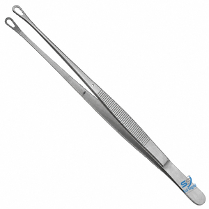 Pinzas Tuttle Singley de acero inoxidable con puntas dentadas, pinzas quirúrgicas de agarre, grado quirúrgico - Product Image 1