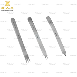 Rétracteurs de capsules 10 pouces, lot de 3 pièces (1, 2 et 3 à pointes acérées), 30 mm, en acier inoxydable de haute qualité, instrument ophtalmique, norme de sécurité - Product Image 6