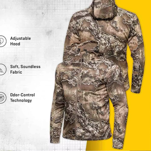 Vestes de chasse camouflage unisexes GRACE SIGN de qualité supérieure, respirantes, en softshell, grandes tailles, pour la saison hivernale, vente en gros au Pakistan, pas cher - Product Image 4