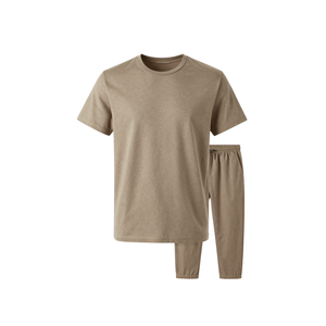 Conjunto de Sudadera con Capucha y Pantalones Deportivos Ecológicos para Hombre, Talla XL, Corte Holgado, con Cierre Decorativo, Tejido de Poliéster Resistente al Viento - Product Image 1