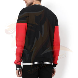 Chaquetas Varsity para Hombre, Nuevo Diseño, Más Vendidas, Color Sólido, Calidad Premium, Cuello Alto, Logotipo Frontal, Ecológicas, para Invierno - Product Image 2