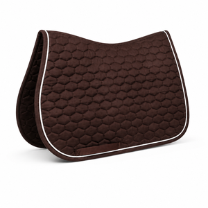 Tapis de selle polyvalent pour chevaux de dressage, durable, avec sangle de maintien, en polyester, pour équitation multi-disciplines, usage professionnel, Inde - Product Image 6
