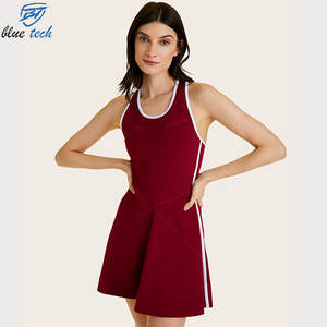Conjunto Deportivo de Verano para Mujer, Talla Grande, Falda y Top Corto sin Mangas, Uniforme para Tenis y Golf - Product Image 1