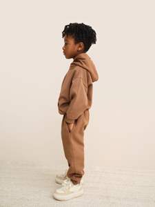 Ensemble de survêtements d'hiver personnalisés en coton biologique 100 % pour enfants, pull à manches longues, pour filles, garçons et bébés - Product Image 3