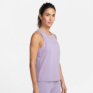 Top Deportivo sin Mangas para Mujer, Color Lavanda, con Abertura en el Hombro, Ajustado, para Gimnasio, Fitness, Entrenamiento, Deportes - Product Image 4