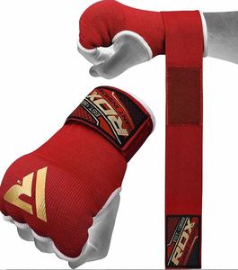 OEM Custom Logo for Cotton Gel-Padded Hand Wrap <b>Gloves</b> with Wrist Support for Boxing MMA & Muay Thai - Product Image 3