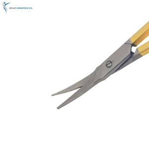 Ciseaux à pointe de flèche en acier inoxydable Ciseaux à ongles à cuticules courbes 3.5 Ciseaux à cuticules pointus à flèche fine - Product Image 6