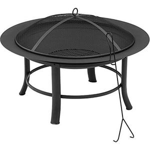 Brasero Moderno de Acero para Gas Natural, Independiente, Portátil, Construcción Duradera, Calefacción para Jardín, Decoración para Patio y Exteriores - Product Image 1