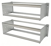Kit de subrack blindé en aluminium RDEKONO EG+ PRO Series 19" 3U/6U, boîtier de commande robuste pour blindage de rétrofit 345mm/245mm/285mm