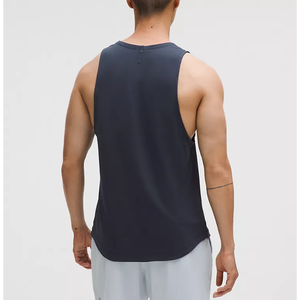 Camiseta Deportiva de Malla Tejida para Hombre, con Logotipo Frontal, para Correr, Entrenamiento, Secado Rápido, Ligera, Transpirable, Estampada, de Poliéster/Algodón, Sin Costuras - Product Image 2