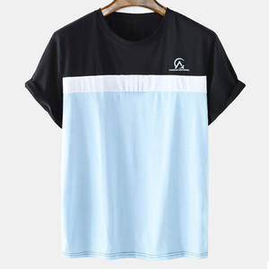 T-shirt pour homme à la mode, coupe classique, manches courtes et design personnalisé, idéal pour les journées décontractées 11... - Product Image 1