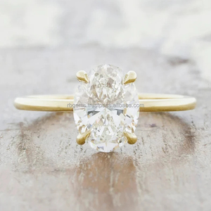 New Design Yellow Gold Hip-Hop Men's Lab Grown Diamond & Moissanite Iced Out <b>Ring</b> for Certified - Product Image 3