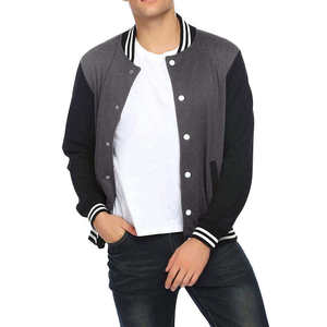 Best Selling Custom Wool Coated Front Reversible Stand Letterman <b>Bomber</b> <b>Varsity</b> <b>Jacket</b> Men <b>Women</b> Winter Waterproof Breathable - Product Image 1