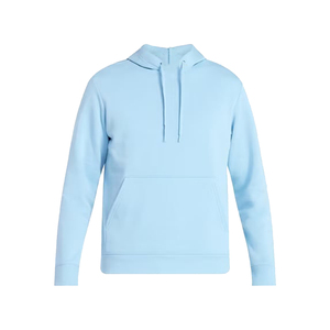 Sudadera con Capucha para Hombre, Color Sólido, Informal, para Otoño, Azul Claro, Manga Larga, Venta al Por Mayor - Product Image 1
