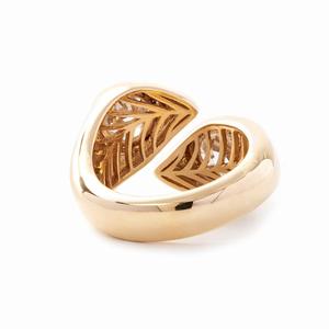 Classic 2ct Old European Cut Lab Grown Diamond IGI Certified Gold Toi Et Moi <b>Ring</b> Luxury <b>Two</b>-<b>Stone</b> Bezel Set Bypass <b>Ring</b> - Product Image 6