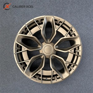 Ruedas CALIBER <span class=keywords><strong>XCEL</strong></span> de Alta Gama para Automóviles de Pasajeros, Forjadas en 1 Pieza, Diseño en Y, 18 19 20 21 22 Pulgadas, 5x112 5x114.3 5x120, PCD Personalizable - Product Image 4