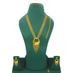 Ensemble complet pour femmes, style luxueux plaqué or de qualité supérieure, style Dubaï, arabe, africain, tendance, nouveau, pour la famille - Product Image 4