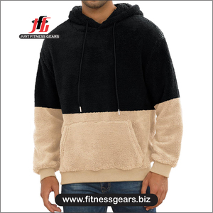 Sweat à capuche unisexe en molleton polycoton épais 220g, style streetwear USA, avec poche, logo personnalisé, vente en gros OEM - Product Image 1