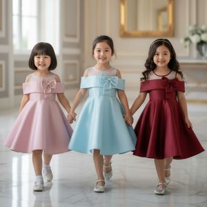 Vestido Floral de Satén AC Caroline de Diseñador para Mujer, Calidad Premium, Ecológico, Elegante, Moderno, Proveedor de Indonesia - Product Image 5