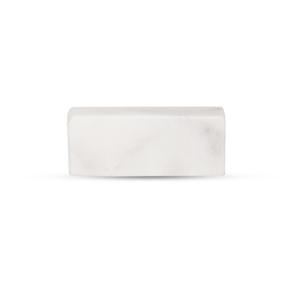 Shubham Handcrafted Marble Drawer and <b>Door</b> <b>Knobs</b> with Carved Floral Pattern Rectangle Shape Home Decor - Product Image 2