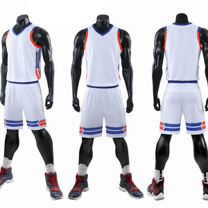 Basketball Set Uniforms Kits Men Women College Jerseys Sports Suits Breathable Moisture-Wicking Anti-Bacterial 100% Polyester - Product Image 6