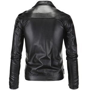 Chaquetas de Cuero para Hombre 2026, Chaqueta de Motociclista de Alta Calidad, Personalizada, a la Moda y Elegante - Product Image 6