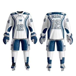 Uniforme de hockey sur glace de qualité supérieure, prix abordable, tissu doux, design personnalisé - Product Image 1