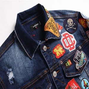Niche-Market Denim <b>Jacket</b> <b>Men</b> Inner Pocket <b>Trucker</b> <b>Jacket</b> Washed Cotton Jean <b>Jacket</b> <b>Men's</b> Outfits Wholesale Custom - Product Image 3