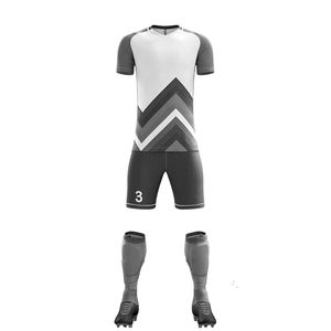Custom Design Adults <b>Kids</b> Sublimation Soccer Wear Football Jerseys Short Set Soft Breathable Quick Dry Fit Jersey Football Gear - Product Image 6