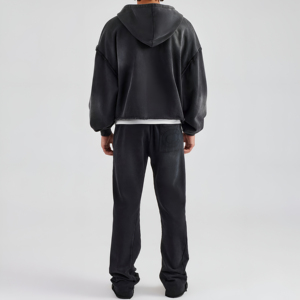 Pantalones Deportivos de Invierno para Hombre, 100% Algodón, Transpirables, de Secado Rápido, Ecológicos, con Forro Polar, Corte Regular, Cintura Elástica, Venta al Por Mayor - Product Image 3