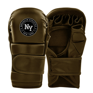 Gants de MMA en cuir antidérapants pour l'entraînement, le sparring, le grappling, les arts martiaux, le kickboxing, équipement sportif - Product Image 1