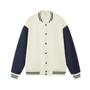 Hot Selling Men Varsity Jacket Comfortable Breathable Stand Collar Light <b>Weight</b> hot <b>sale</b> Reasonable Rate varsity Jacket <b>for</b> mans - Product Image 1