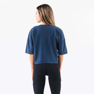Camisetas cortas casuales para mujer, de manga corta, cuello redondo, de la mejor fabricación, de secado rápido, a la moda, para damas, servicio OEM. - Product Image 4