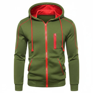 Sudadera con Capucha de Alto Rendimiento para Artes Marciales, con Cremallera, Cálida para Invierno, Informal, de Poliéster/Algodón, para Gimnasio y Deportes, 2026, Precio Bajo - Product Image 1