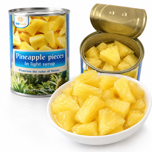 Deliciosas Piezas de Piña en Almíbar Ligero, Precio Competitivo, Estándar Internacional, Más Vendidas, Suministro al por Mayor - Product Image 1
