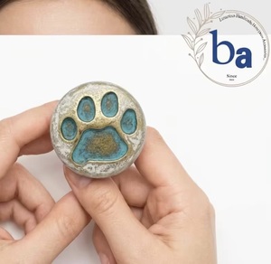 <b>Rustic</b> Cast Iron Industrial Paw Print Cabinet Knob Eco-Friendly Durable Novelty Shape Easy Installation for Furniture Handle - Product Image 3