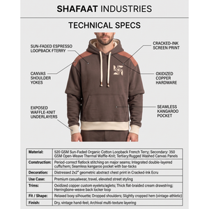 Sudadera con Capucha Personalizada de Felpa Francesa de Algodón Grueso para Hombre, Corte Holgado, Premium, Estilo Urbano, OEM ODM - Product Image 5